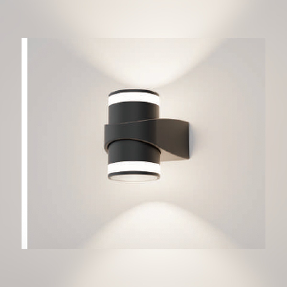 NA-BD2058 - lit effect photo - NoorArch outdoor lighting