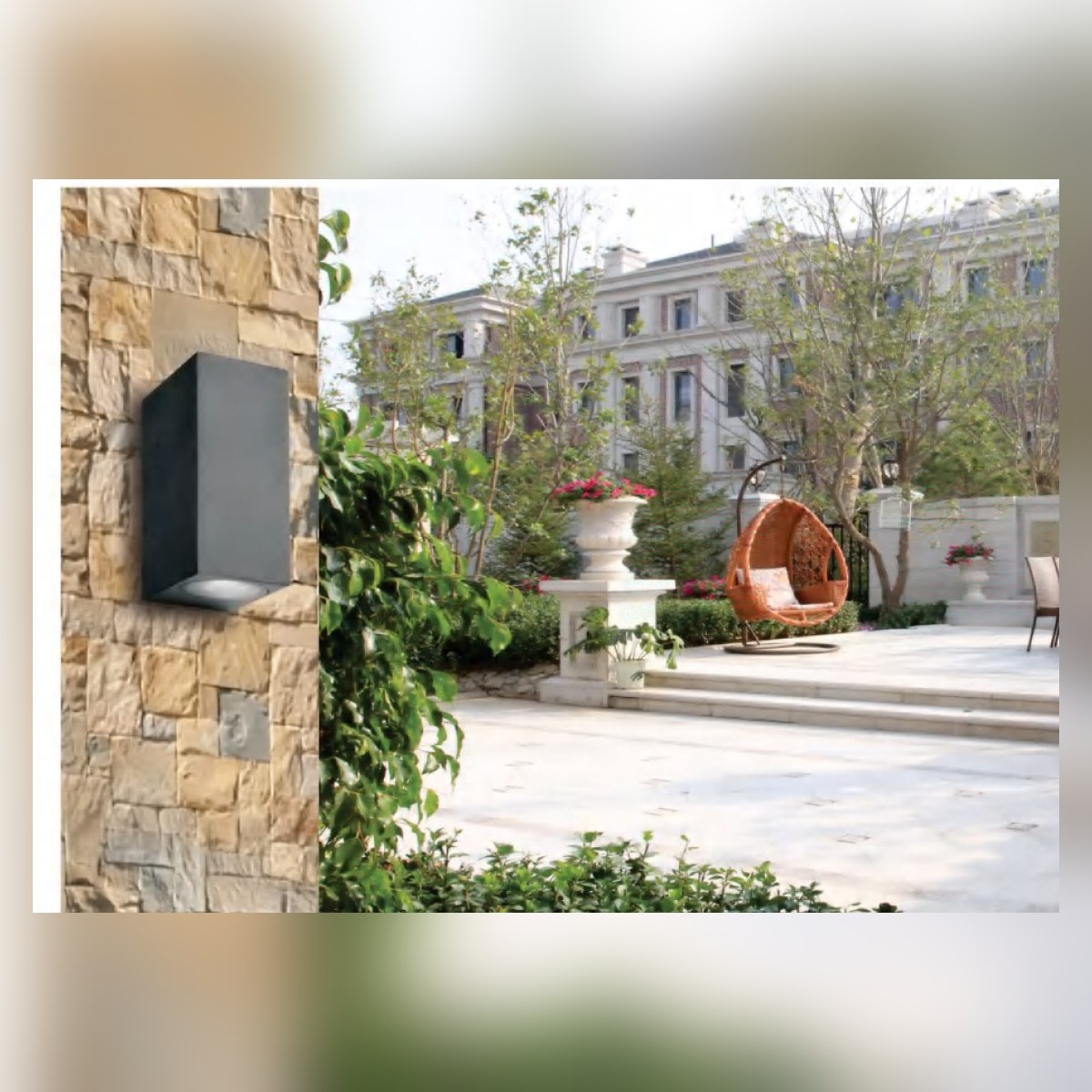 NAW-W1033 outdoor wall light - application scene