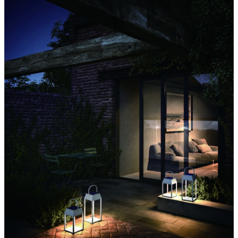 Solaris-Aura | Architectural Dual-Power Solar Lantern | IP54 - view 3