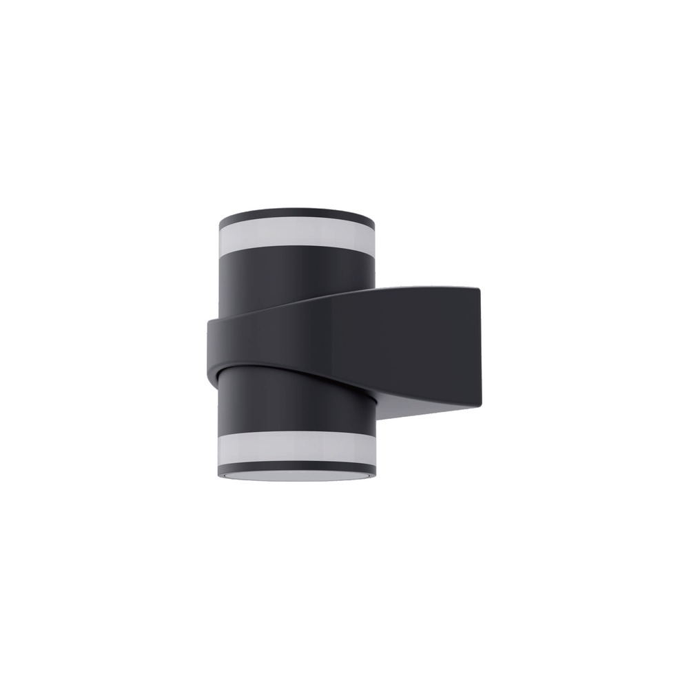 NA-BD2059 double-disc LED wall light complete view - NoorArch outdoor lighting