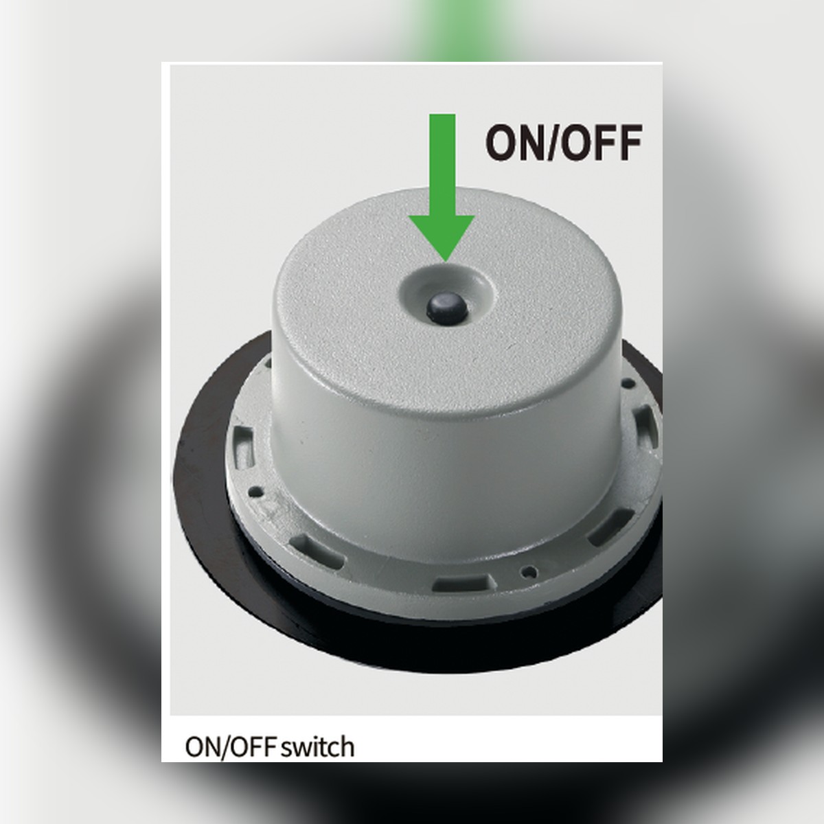 NA-S1003 - water-protected ON/OFF switch - NoorArch outdoor lighting