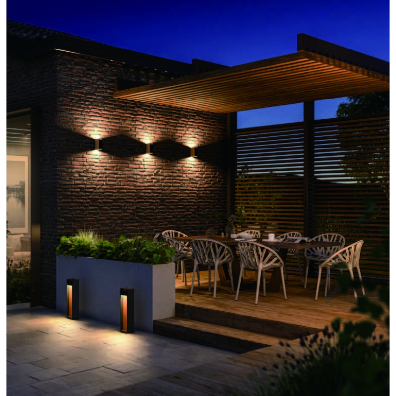NATURA Series: Architectural Wood-Accent Outdoor Lighting | - view 1