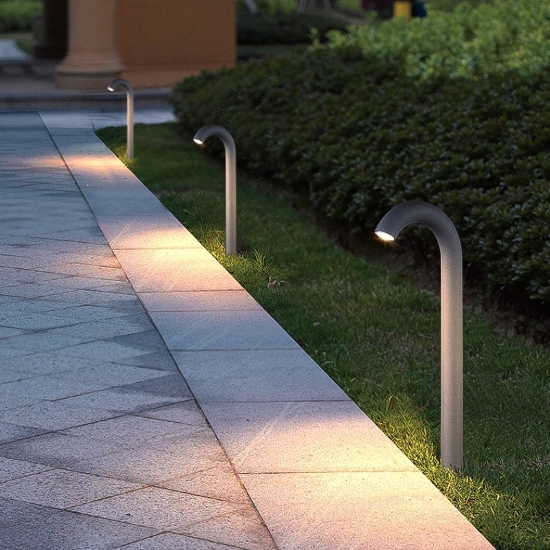 Swan-Neck | Organic Minimalist Garden Bollard | IP65 CREE LE - view 2