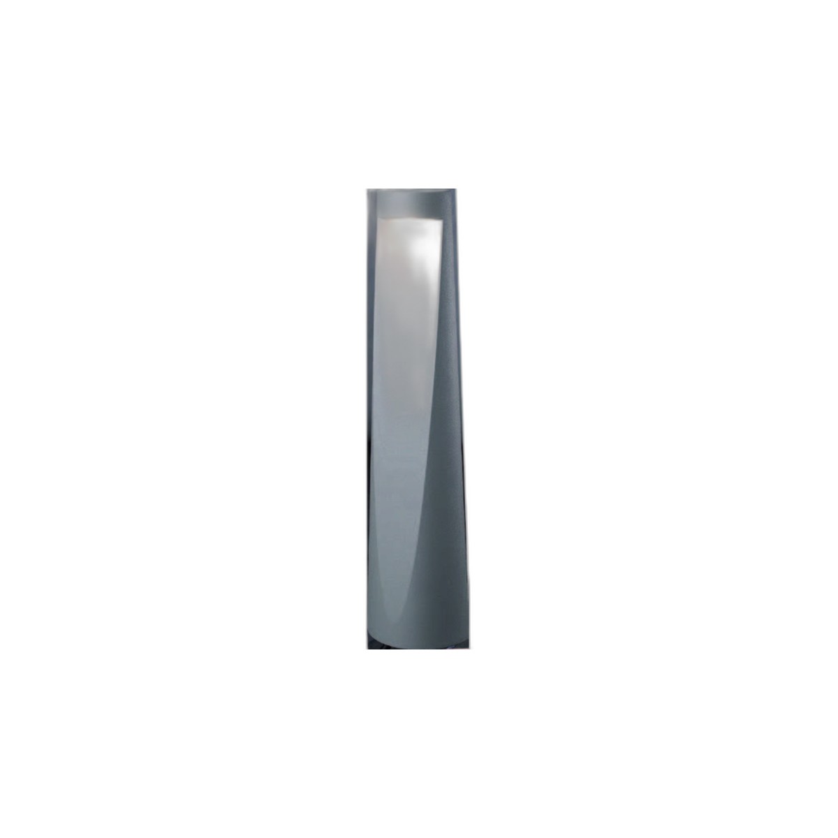 Helix-Spire | 400mm Twisted Architectural LED Bollard | IP65 CREE COB - full product view on white