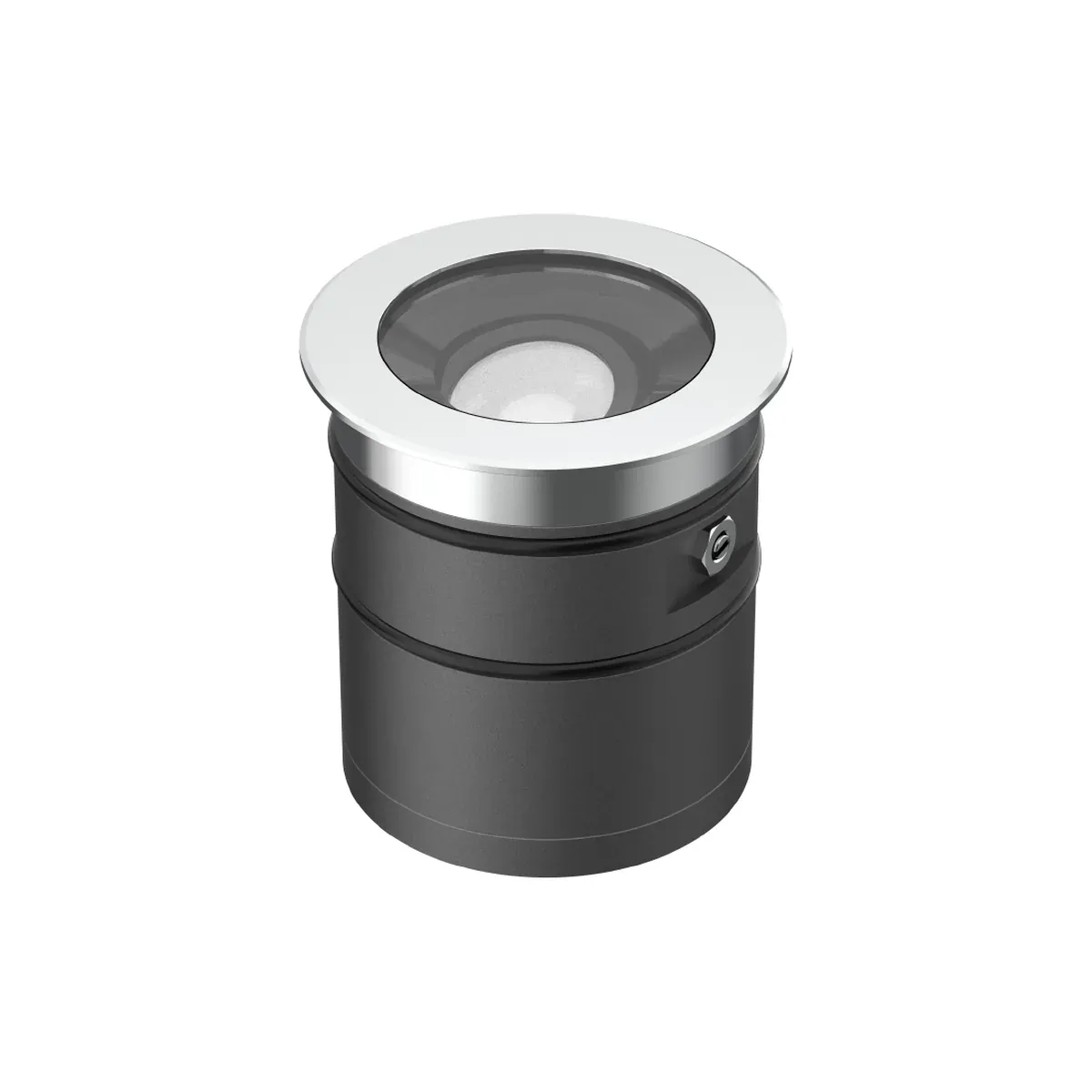 NA-80-C adjustable LED inground light 80 mm dia 10-12W IP66 stainless steel - NoorArch outdoor lighting