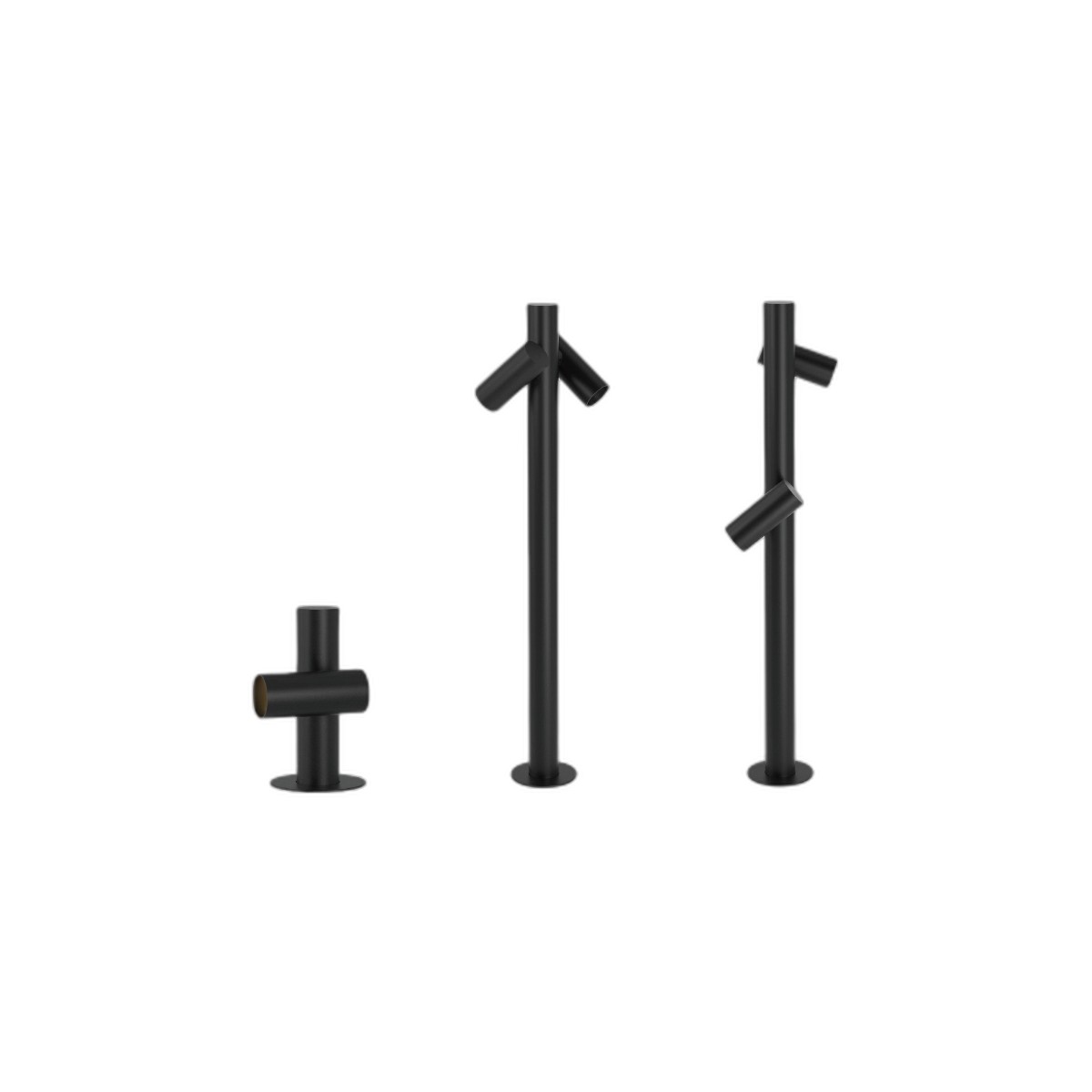 BAMBOO | Organic Asymmetric Bollard - full display