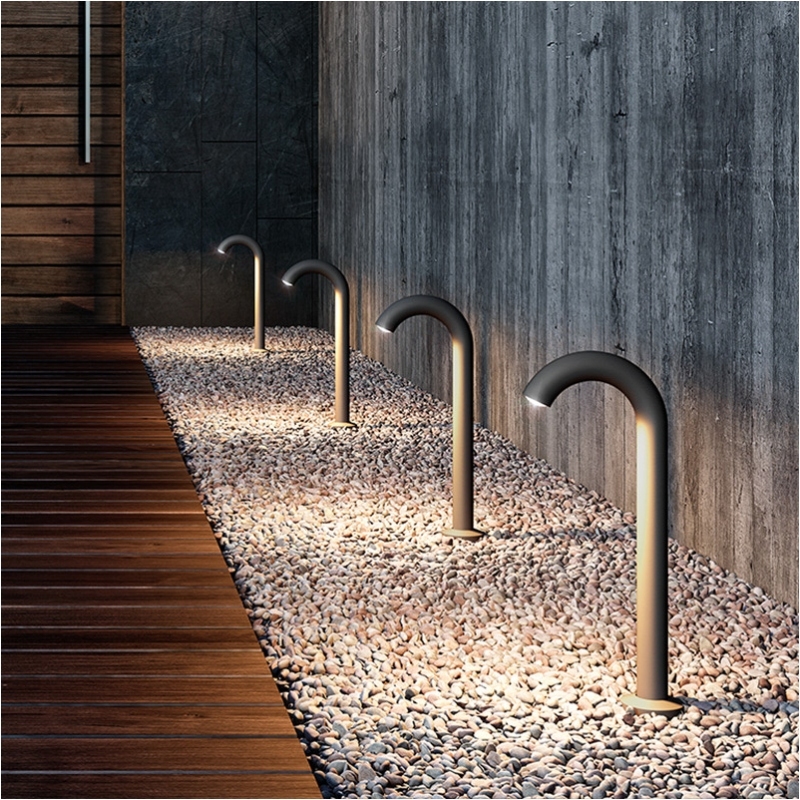 Swan-Neck | Organic Minimalist Garden Bollard | IP65 CREE LE - view 3