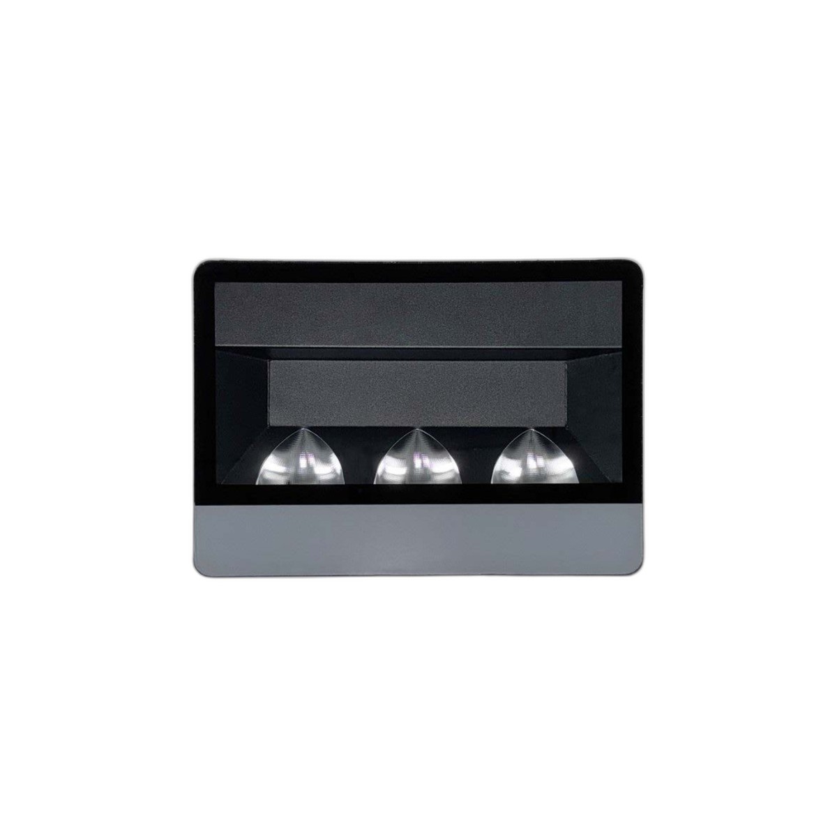 CANVAS Series: Architectural Asymmetric Wall Washer | The Minimalist "Pad" Floodlight - full display