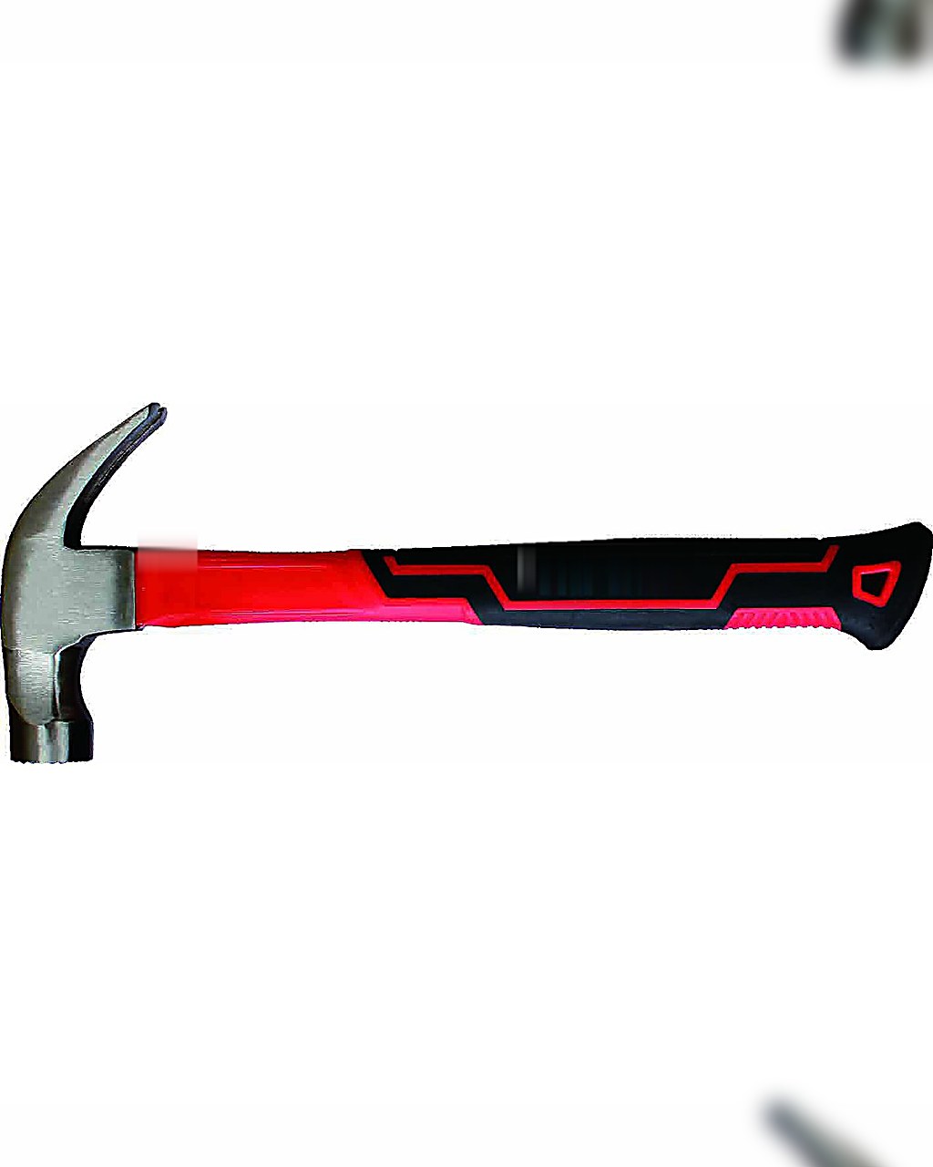 KK-872 claw hammer with forged steel head and glass fibre handle