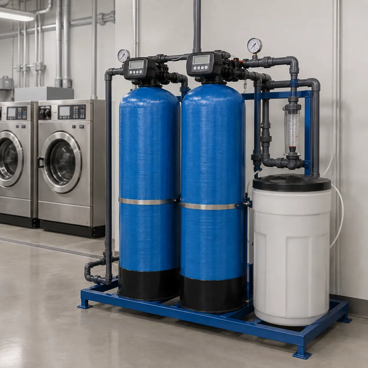 laundry-water-softening-system