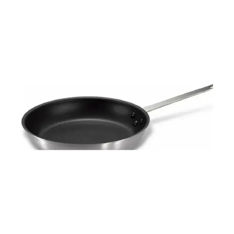 YH-AFP-107 coated American-style aluminum frying pan, product reference photograph.