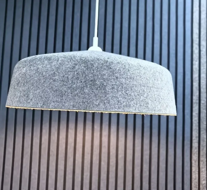 PET felt panel lampshade 1