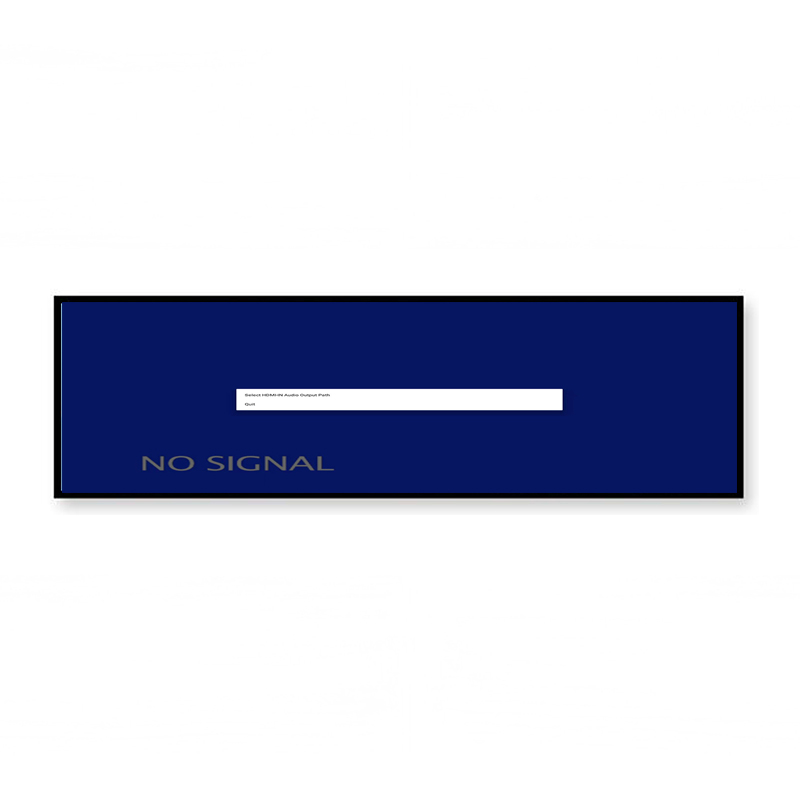 65.7 Inch Sheet Metal Stretched Bar LCD Monitor - Angle View 3
