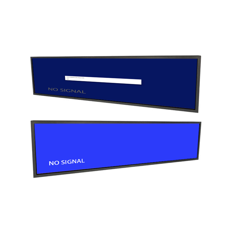57 Inch Sheet Metal Stretched Bar LCD Monitor - Angle View 3