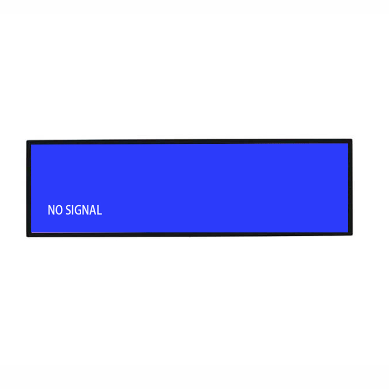 43 Inch Sheet Metal Stretched Bar LCD Monitor - Angle View 2
