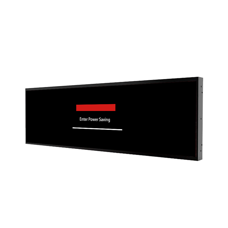 62.5 Inch Sheet Metal Stretched Bar LCD Monitor - Angle View 3