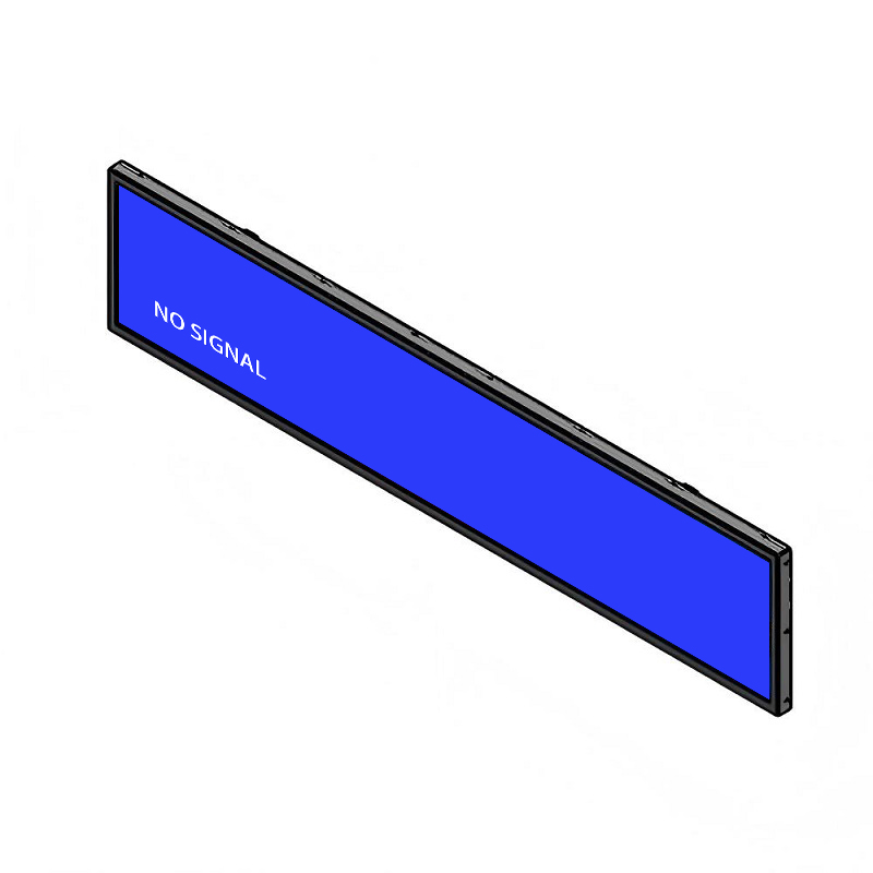 48.8 Inch Sheet Metal Stretched Bar LCD Monitor - Main View