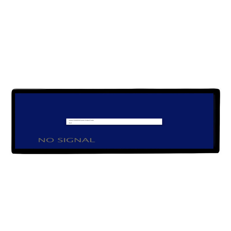 24.3 Inch Aluminum Profile Stretched Bar LCD Monitor - Angle View 2