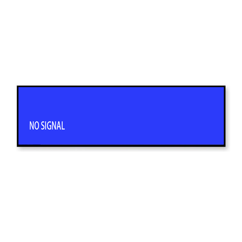37.5 Inch Sheet Metal Stretched Bar LCD Monitor - Main View
