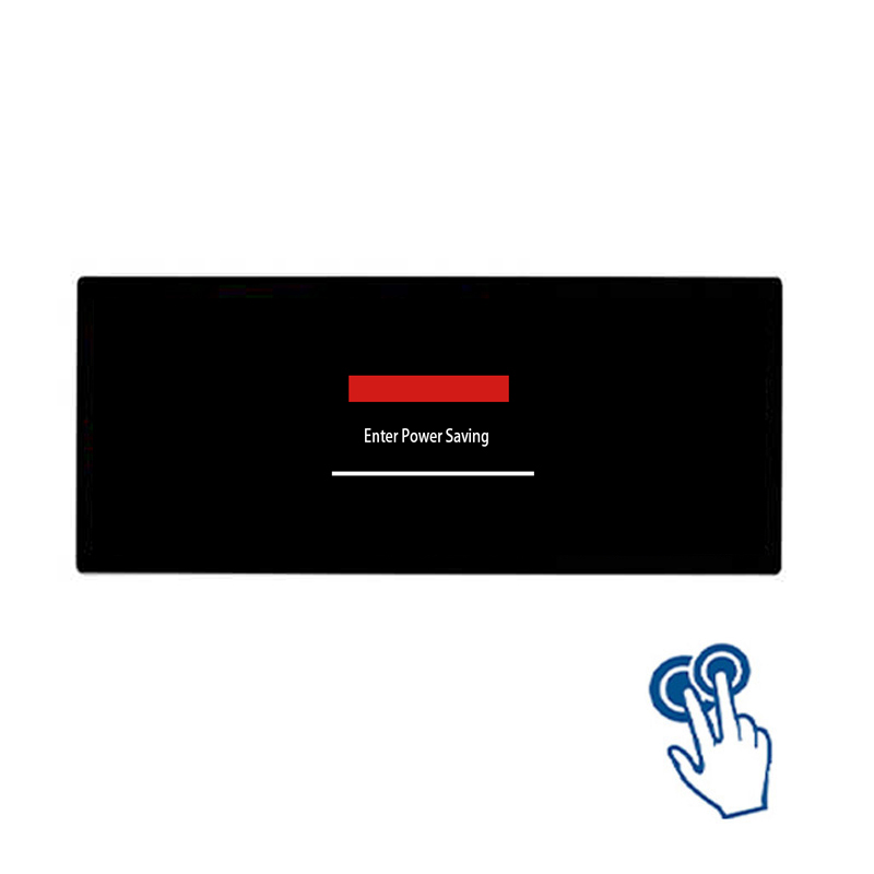 Original Panel 29 Inch Touchscreen Aluminum Profile Stretched Bar LCD Monitor - Angle View 3