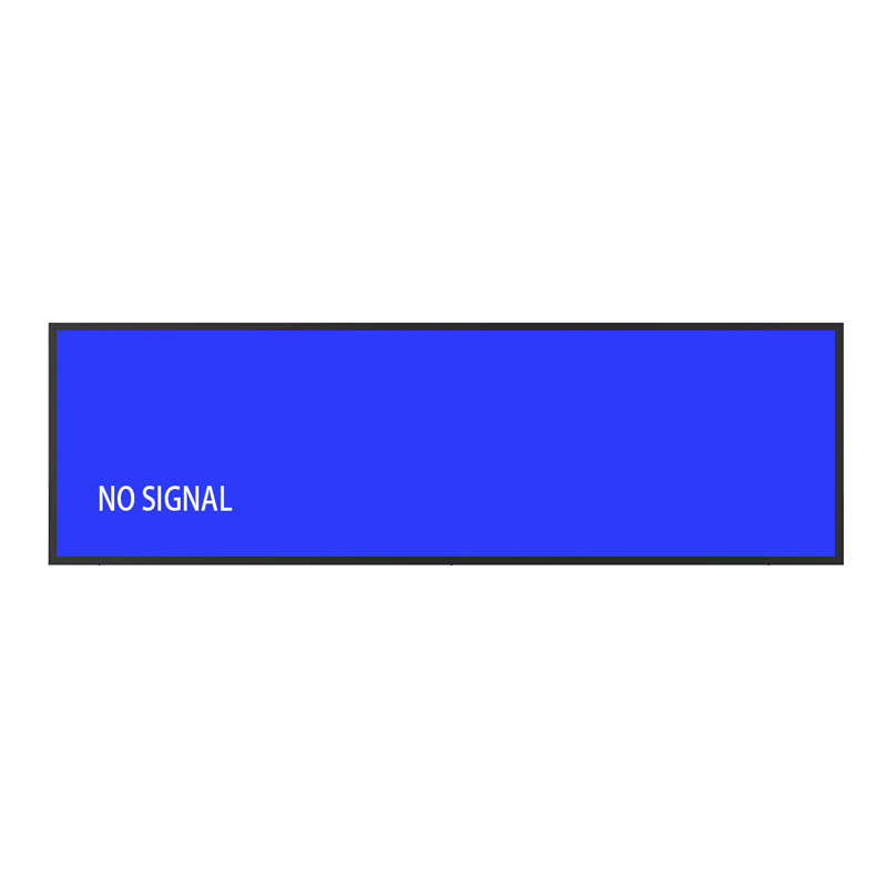 34.5 Inch Stretched Bar LCD Monitor - Angle View 3