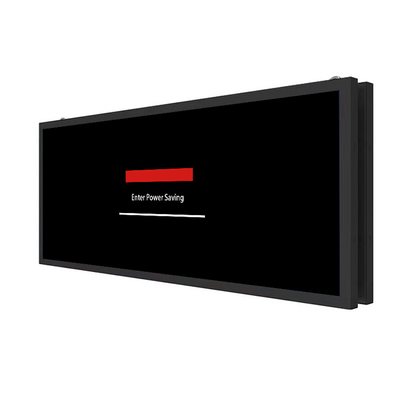 48.5 Inch Double-Sided Stretched Bar LCD Monitor - Main View