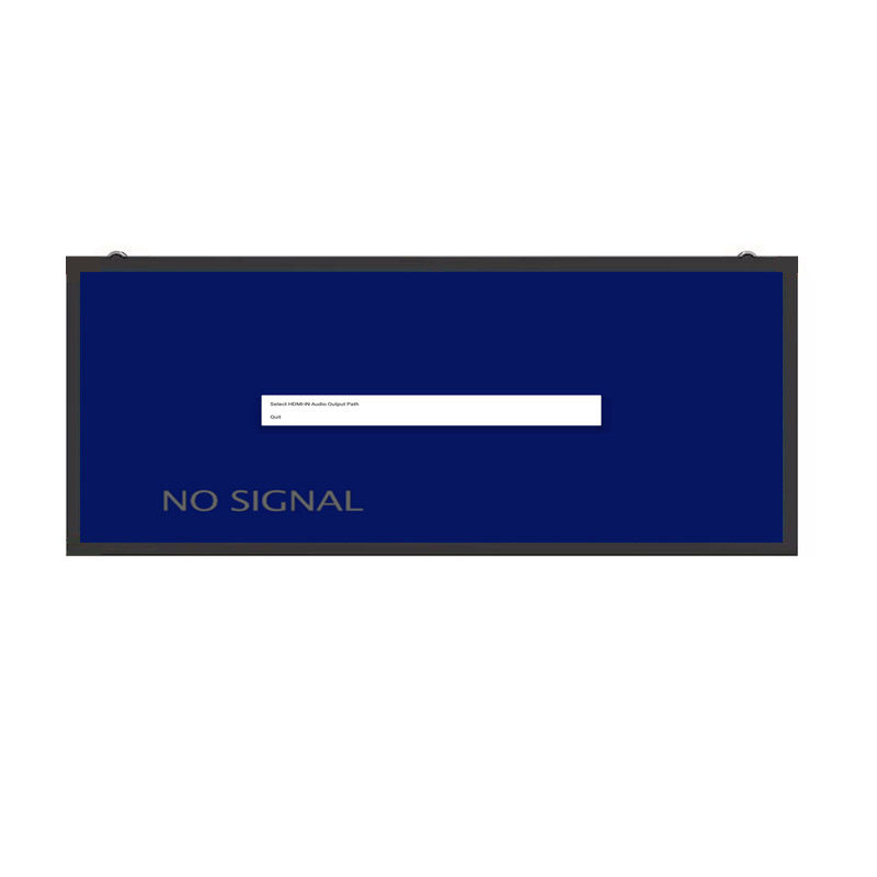 57.2 Inch Double-Sided Stretched Bar LCD Monitor - Angle View 3