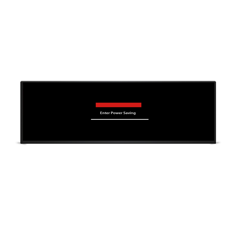 36.6 Inch Sheet Metal Stretched Bar LCD Monitor - Angle View 4