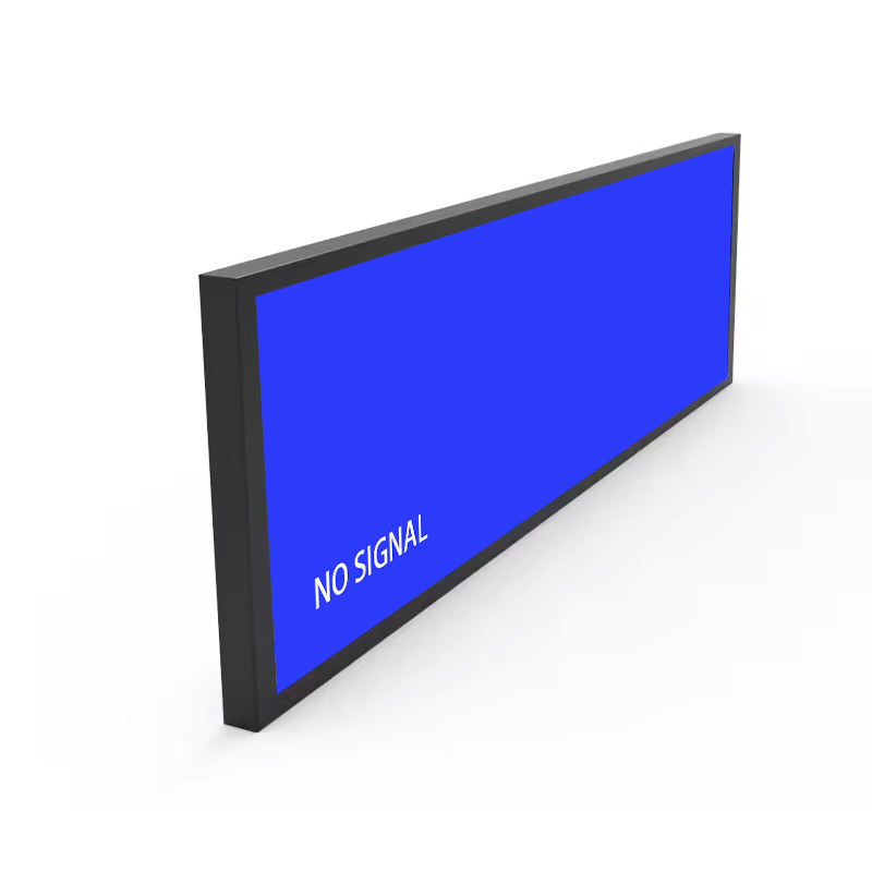 58.4 Inch Sheet Metal Stretched Bar LCD Monitor - Angle View 2