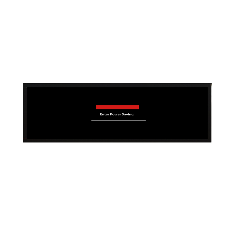 24.5 Inch Sheet Metal Stretched Bar LCD Monitor - Angle View 2