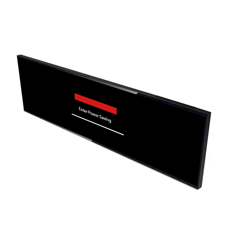 33.8 Inch Sheet Metal Stretched Bar LCD Monitor - Angle View 3