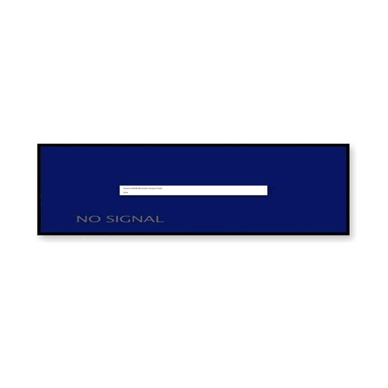 35 Inch Sheet Metal Stretched Bar LCD Monitor - Main View
