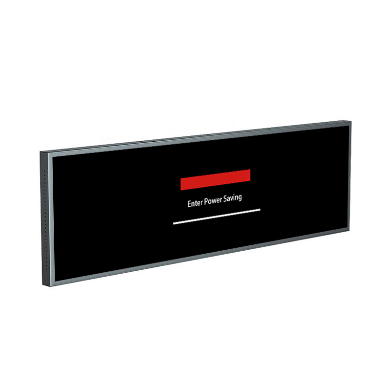 33.8 Inch Sheet Metal Stretched Bar LCD Monitor - Angle View 2