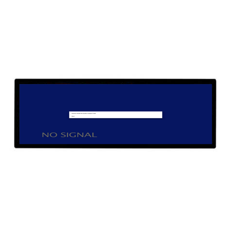 29.3 Inch Sheet Metal Stretched Bar LCD Monitor - Angle View 3