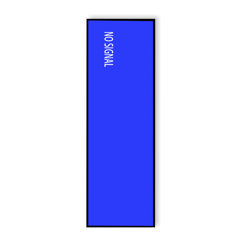 13.9 Inch Sheet Metal Stretched Bar LCD Monitor - Angle View 2