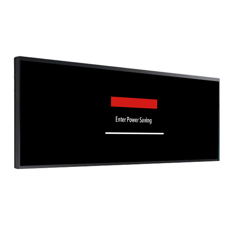 65.6 Inch Sheet Metal Stretched Bar LCD Monitor - Angle View 3