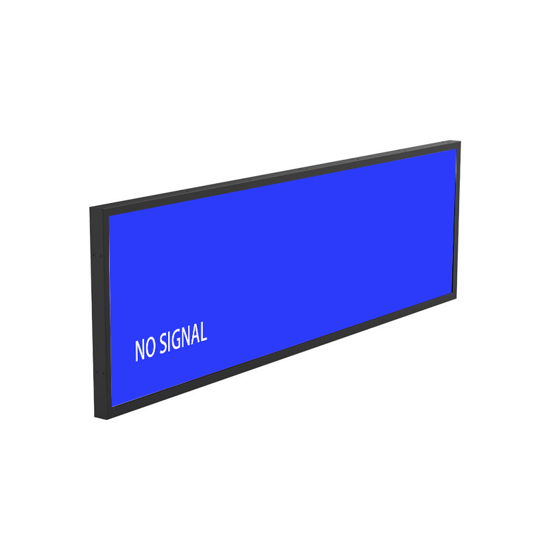 28 Inch Sheet Metal Stretched Bar LCD Monitor - Angle View 3