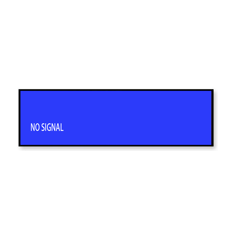 86.4 Inch Sheet Metal Stretched Bar LCD Monitor - Angle View 3