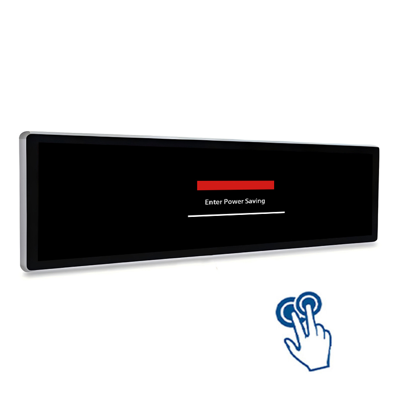 28.6 Inch Capacitive Touchscreen Stretched Bar LCD Monitor - Main View