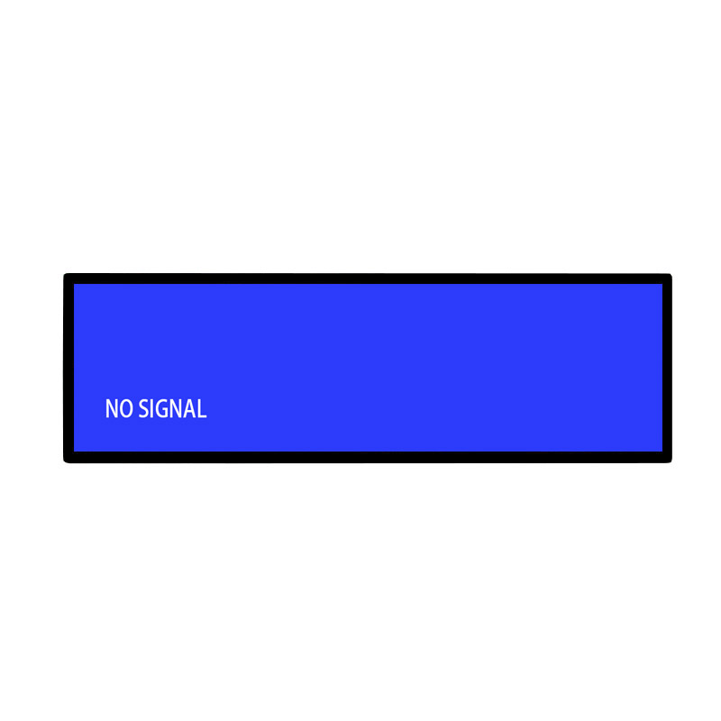 78.1 Inch Sheet Metal Stretched Bar LCD Monitor - Angle View 3