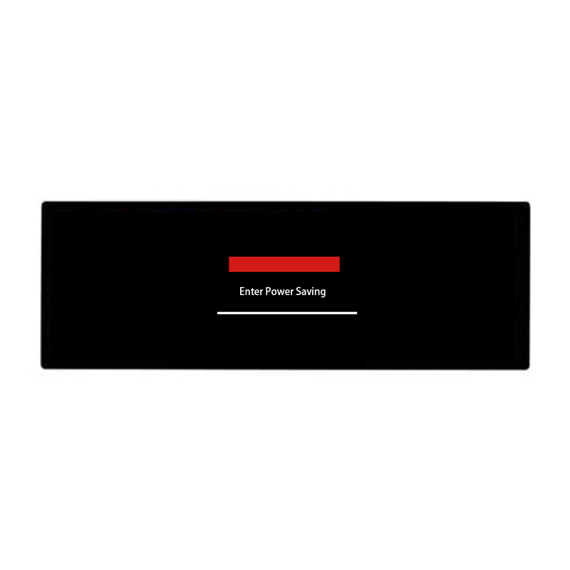 28.6 Inch Aluminum Profile Stretched Bar LCD Monitor - Angle View 2