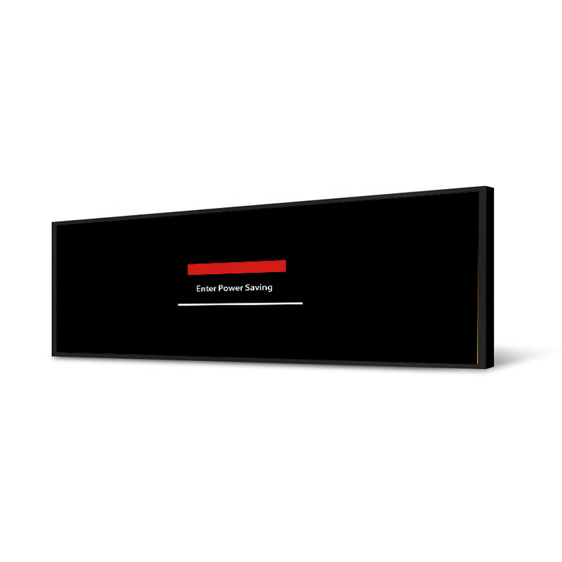 74.9 Inch Sheet Metal Stretched Bar LCD Monitor - Angle View 2