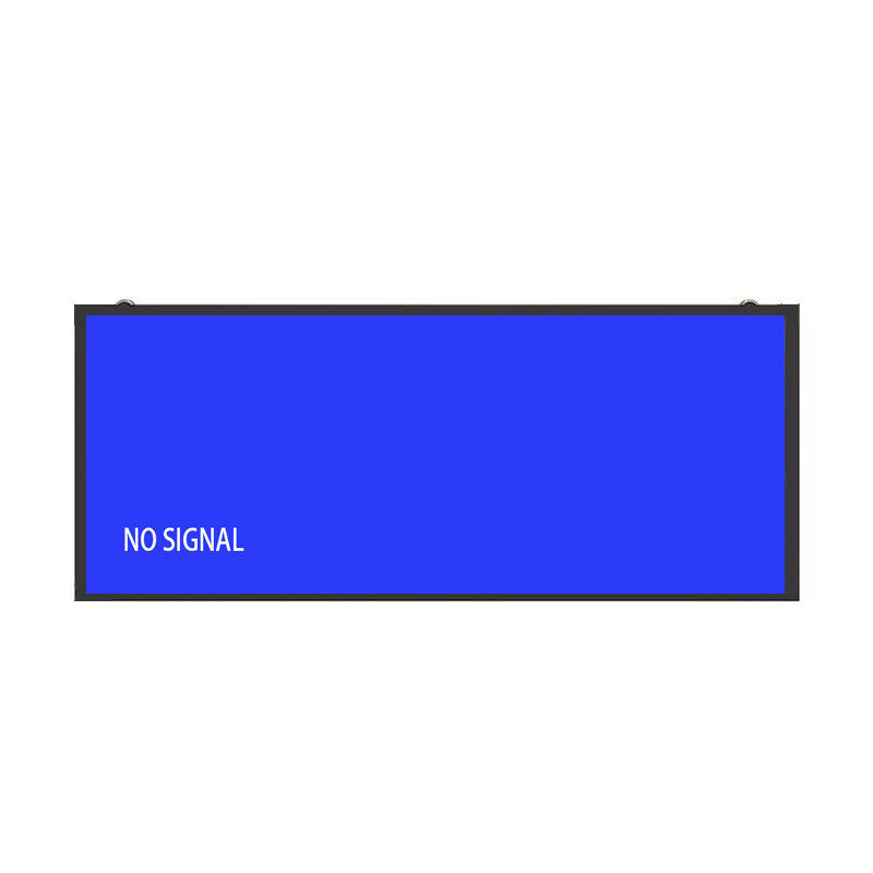 37.7 Inch Double-Sided Stretched Bar LCD Monitor - Angle View 3