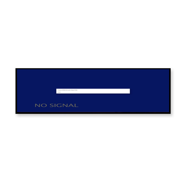 57 Inch Sheet Metal Stretched Bar LCD Monitor - Angle View 2