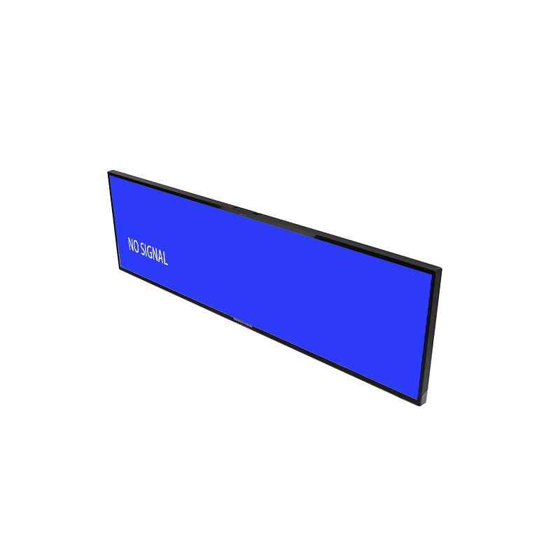 39.5 Inch Sheet Metal Stretched Bar LCD Monitor - Angle View 2