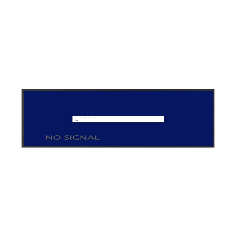 34.5 Inch Stretched Bar LCD Monitor - Angle View 2