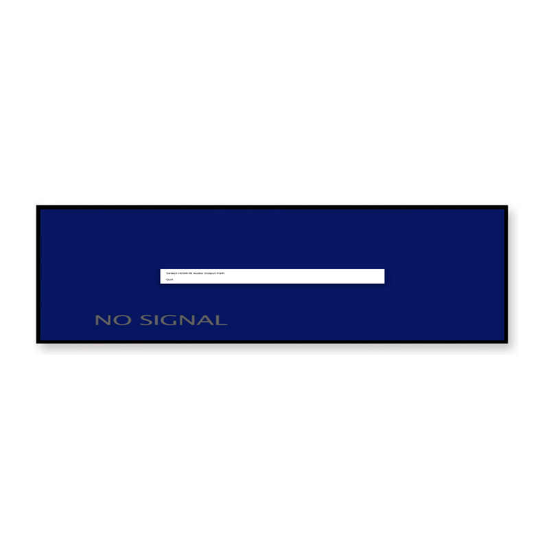 24.8 Inch Stretched Bar LCD Monitor - Angle View 3