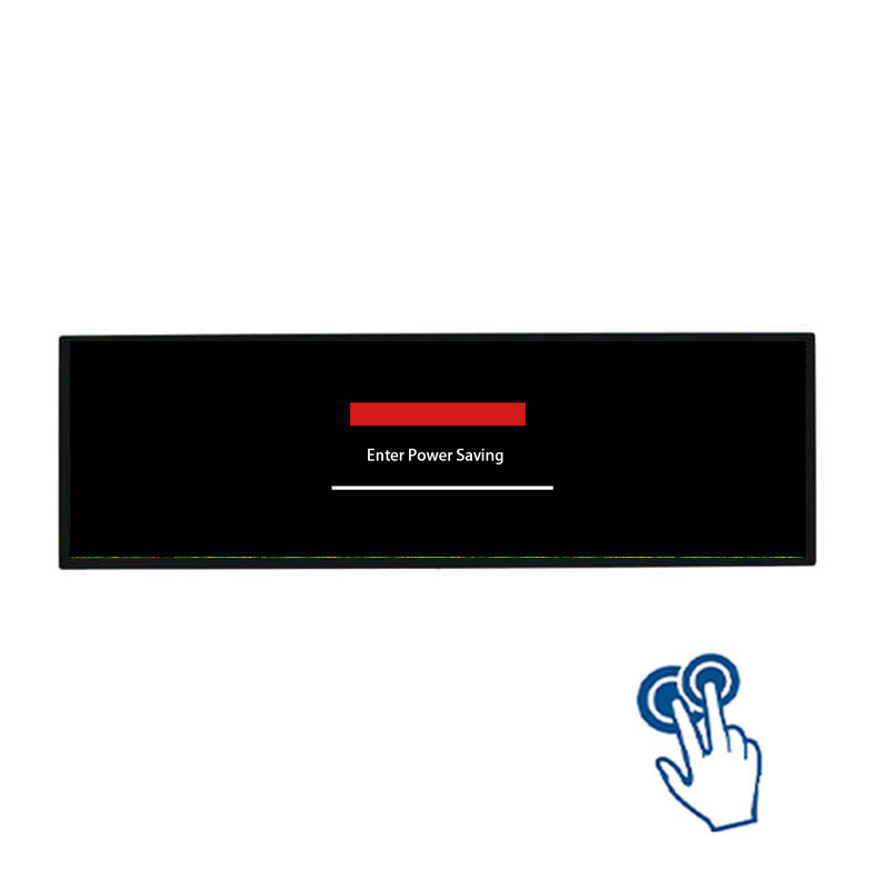 58.4 Inch Touchscreen Stretched Bar LCD Monitor - Main View