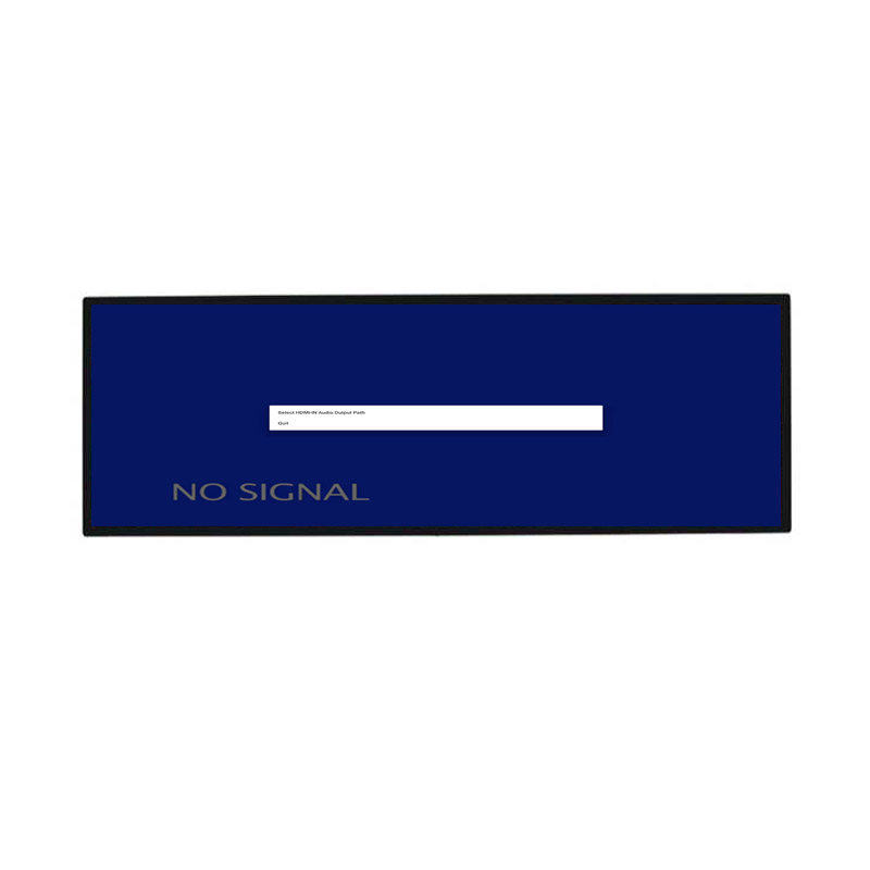 74.8 Inch Sheet Metal Stretched Bar LCD Monitor - Angle View 2