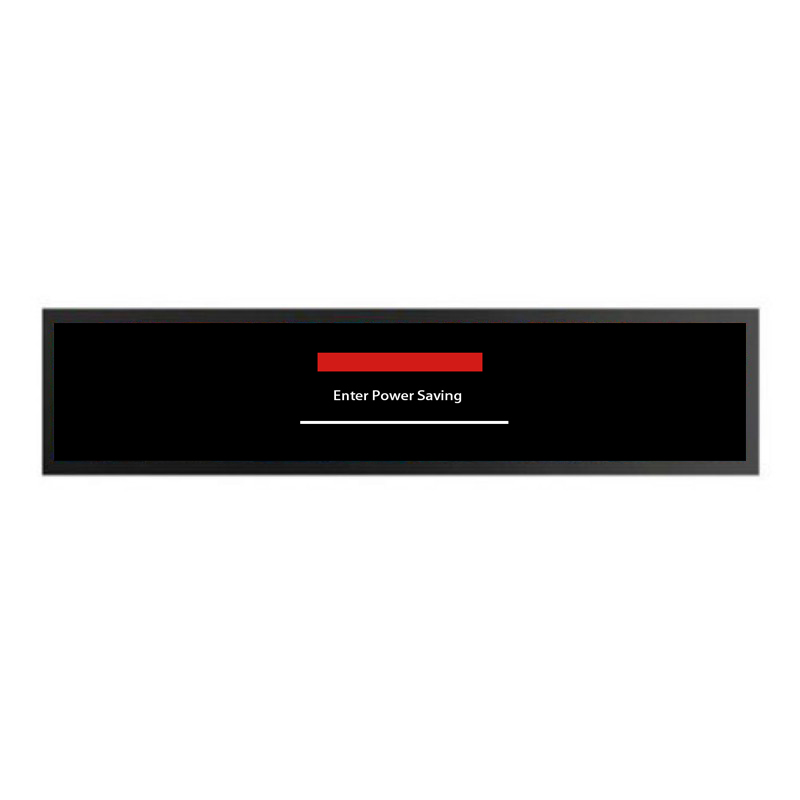 24 Inch Aluminum Profile Stretched Bar LCD Monitor - Angle View 2